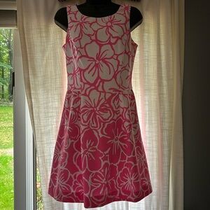 Lilly Pulitzer Pink & White Dress - Size S